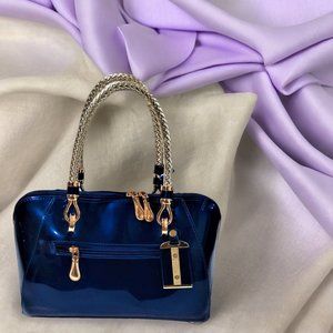 Stylish Solid Zipper Handbag